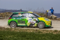 Egon Smkal - Monika Hbnerov (Citron DS3 R3T) - Valask Rally 2015