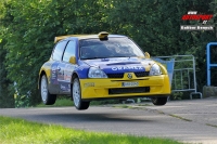 Jan Dohnal - Ivo Vybral (Renault Clio S1600) - Rally Vykov 2023