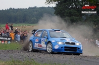 Matthias Kahle - Christian Doerr (koda Fabia WRC) - Fuchs Oil Rally Agropa Paejov 2012