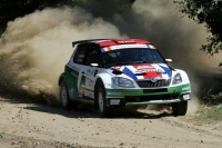 Andreas Mikkelsen - Ola Floene, koda Fabia S2000 - Sibiu Rally Romania 2012