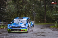 Michal Hork - Ivan Hork (koda Fabia R5) - Futures Contproduct Rally Morava 2023