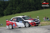 Miroslav Jake - Petr Gross (Mitsubishi Lancer Evo IX) - Rally Vysoina 2011