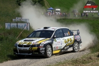 Jaroslav Orsk - Karel Vajk (Mitsubishi Lancer Evo IX R4) - Agrotec Mogul Rally Hustopee 2011