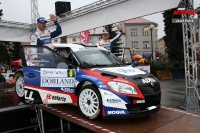 Roman Kresta - Petr Gross (koda Fabia S2000) - Valask Rally 2011