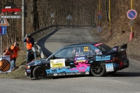 Jaroslav Pel - Roman Peek (Mitsubishi Lancer Evo IX) - Bonver Valask Rally 2012