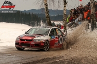 Beppo Harrach - Andreas Schindlbacher (Mitsubishi Lancer Evo IX) - Jnner Rallye 2011