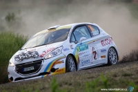 Vclav Dunovsk - Ji Stross, Peugeotem 208 R2 - Agrotec rally Hustopee 2014