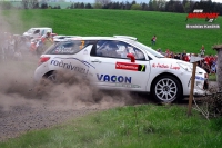 Jan ern - Pavel Kohout (Citron DS3 R3T) - Thermica Rally Luick hory 2011