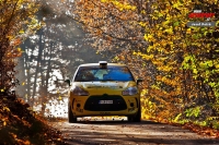 Egon Smkal - Monika Hbnerov (Citron DS3 R3T) - Partr Rally Vsetn 2013