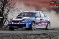 Vojtch tajf - Petra ihkov (Subaru Impreza Sti) - Bonver Valask Rally 2011