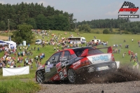 Jan Skora - Martina kardov (Mitsubishi Lancer Evo IX R4) - Fuchs Oil Rally Agropa Paejov 2011