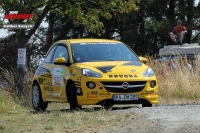 Josef Petk - Alena Beneov (Opel Adam Cup) - EPLcond Rally Agropa Paejov 2015