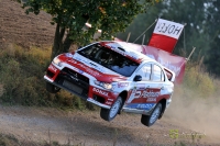 Michal Bebenek - Grzegorz Bebenek (Mitsubishi Lancer Evo X) - Rajd Polski 2011