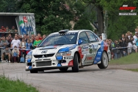 Martin Semerd - Michal Ernst (Mitsubishi Lancer Evo IX) - Rally Krkonoe 2010