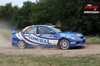 Tom Enge - Michal Ernst (Mitsubishi Lancer Evo IX) - Admiral Rally Vykov 2010