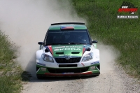 Jan Kopeck - Petr Star, koda Fabia S2000 - Agrotec Mogul Rally Hustopee 2011