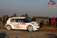 Sbastien Ogier - Julien Ingrassia, koda Fabia S2000 - Rallye Monte Carlo 2012