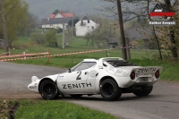 rik Comas - Yannick Roche (Lancia Stratos HF) - Historic Vltava Rallye 2017