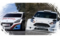 Peugeot 208 T16 a Ford Fiesta R5