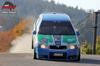 Miroslav abaj - Tom Lovk (koda Fabia TDi) - SVK Rally Pbram 2018