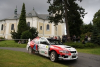 Tibor Cserhalmi - Frantiek Rajnoha, Mitsubishi Lancer Evo 9 - Rally Bohemia 2011