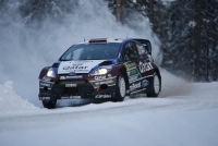 Jevgenij Novikov - Ilka Minor, Ford Fiesta RS WRC - Rally Sweden 2013