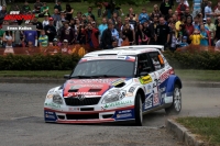 Tom Kostka - Miroslav Hou (koda Fabia S2000) - Barum Czech Rally Zln 2012