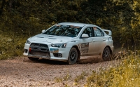 Martin Špaňhel - Zuzana Lieskovcová (Mitsubishi Lancer Evo X) - Southern Ohio Forest Rally 2022