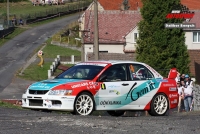 Miroslav Jake - Jaroslav Novk, Mitsubishi Lancer Evo 9 - Rally Paejov 2013