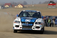 Martin Semerd - Bohuslav Ceplecha (Mitsubishi Lancer Evo IX) - Bonver Valask Rally 2012