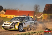 Jaroslav Orsk - Karel Vajk (Mitsubishi Lancer Evo IX) - Mogul umava Rallye Klatovy 2011