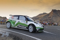 Jan Kopeck - Pavel Dresler, koda Fabia S2000 - Rally Islas Canarias 2012