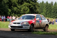 Luk Nekvapil - Roman Koscelnk, Honda Civic VTi - Rally Kostelec n. O. 2013 (foto: Dalibor Benych)