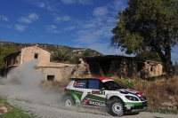 Andreas Mikkelsen - Ola Floene, koda Fabia S2000 - Cyprus Rally 2012