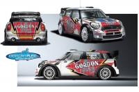 design Mini John Cooper Works WRC v designu pro Francoise Duvala