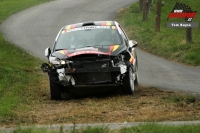 Ghislain de Mvius - Jrme Humblet (Peugeot 207 R3T) - Geko Ypres Rally 2011