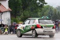 Duan Kouil - Karel ek, koda Fabia R2 - Rallye esk Krumlov 2011