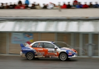 Martin Koi - Luk Kostka (Mitsubishi Lancer Evo IX) - Mikul Zaremba Rally Sluovice 2013