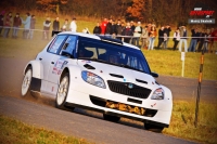 Vclav Dunovsk - Petr Mach (koda Fabia S2000) - RallyShow Uhersk Brod 2011