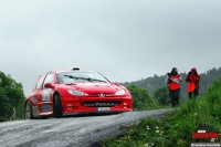 Ji Vlek - Radim Strnad (Peugeot 206 Kit Car) - Autogames Rallysprint Kopn 2012