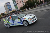 Roman Grendel - Bohumil ernoch (Mitsubishi Lancer Evo IX) - Rally Bohemia 2011