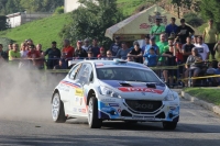 Craig Breen - Scott Martin, Peugeot 208 T16 - Barum Czech Rally Zln 2015 ; foto: D.Benych