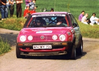 S Petrem Holubem na Barum rallye 1993