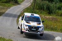 Ren Dohnal - Roman vec (Peugeot 208 Rally4) - Barum Czech Rally Zln 2021