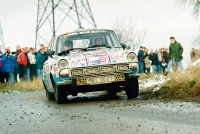 S Pavlem Novm pi Praskm rallysprintu 1996