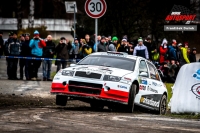 Karel Trněný - Christian Doerr (Škoda Fabia WRC) - Síť21 Mikuláš Rally Slušovice 2022
