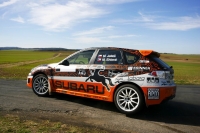 Miroslav Jake - Marcela Ehlov, Subaru Impreza STi - test ped Rally Luick Hory 2012