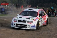 Karel Trnn - Vclav Pritzl (koda Fabia WRC) - Rallye umava Klatovy 2017