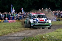 Andreas Mikkelsen - Ola Floene (koda Fabia S2000) - Barum Czech Rally Zln 2012