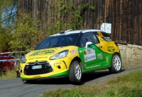 Egon Smkal - Petra Nmcov (Citron DS3 R3T) - Bonver-Partr Rally Vsetn 2016